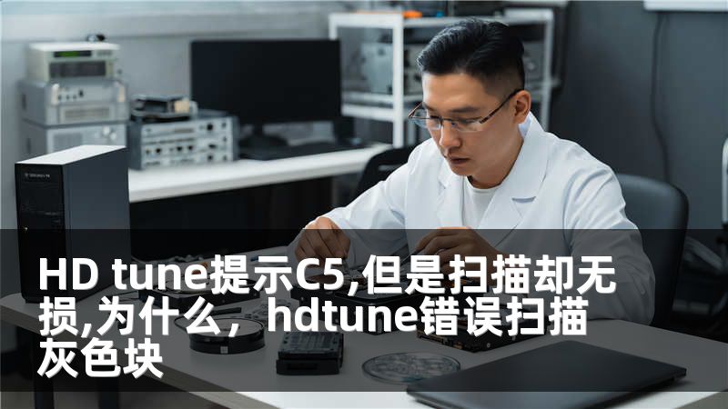 HD tune提示C5,但是扫描却无损,为什么，hdtune错误扫描灰色块