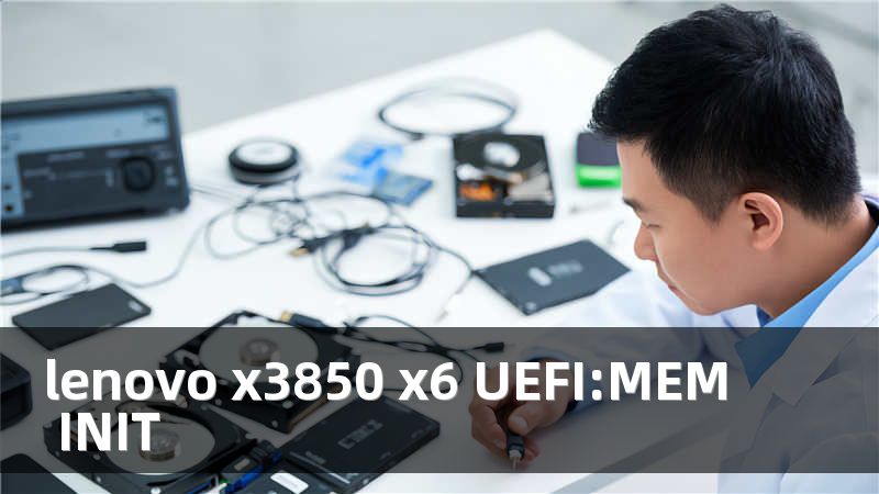 lenovo x3850 x6 UEFI:MEM INIT