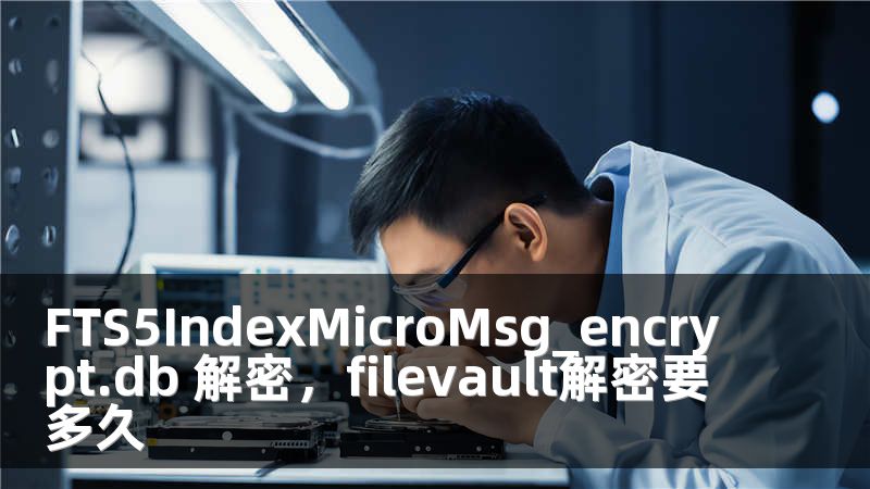 FTS5IndexMicroMsg_encrypt.db 解密，filevault解密要多久