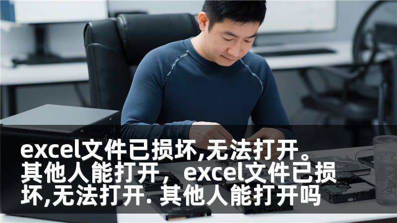 excel文件已损坏,无法打开。 其他人能打开，excel文件已损坏,无法打开. 其他人能打开吗