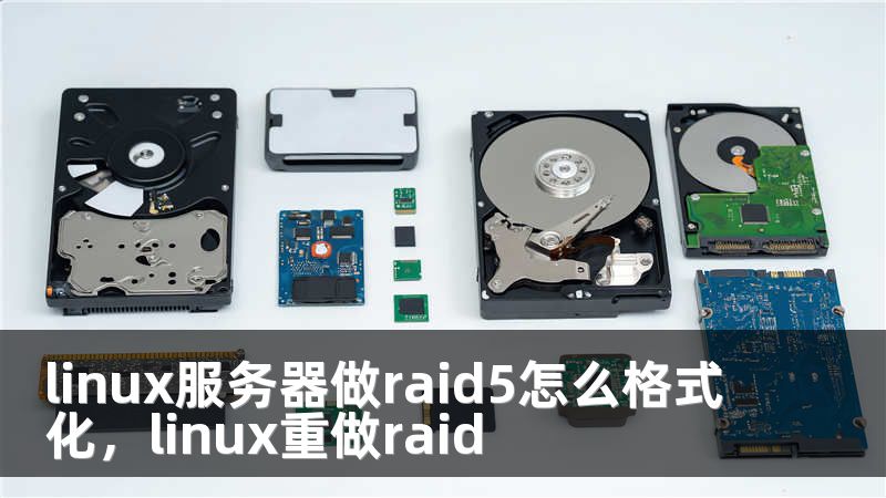 linux服务器做raid5怎么格式化，linux重做raid