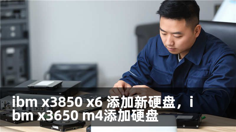 ibm x3850 x6 添加新硬盘，ibm x3650 m4添加硬盘