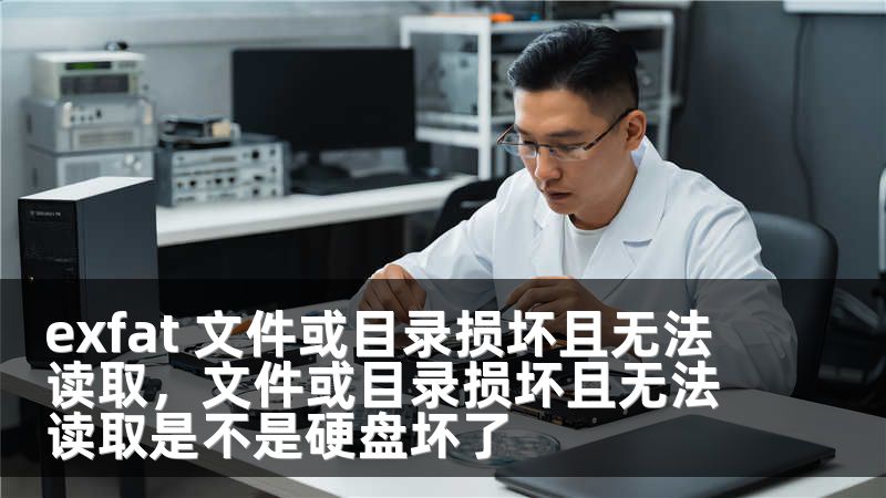 exfat 文件或目录损坏且无法读取，文件或目录损坏且无法读取是不是硬盘坏了