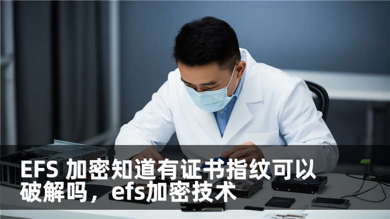 EFS 加密知道有证书指纹可以破解吗，efs加密技术