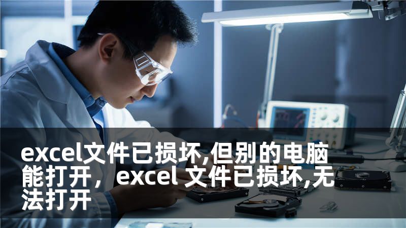 excel文件已损坏,但别的电脑能打开，excel 文件已损坏,无法打开