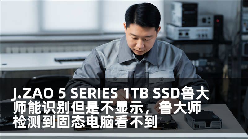 J.ZAO 5 SERIES 1TB SSD鲁大师能识别但是不显示，鲁大师检测到固态电脑看不到