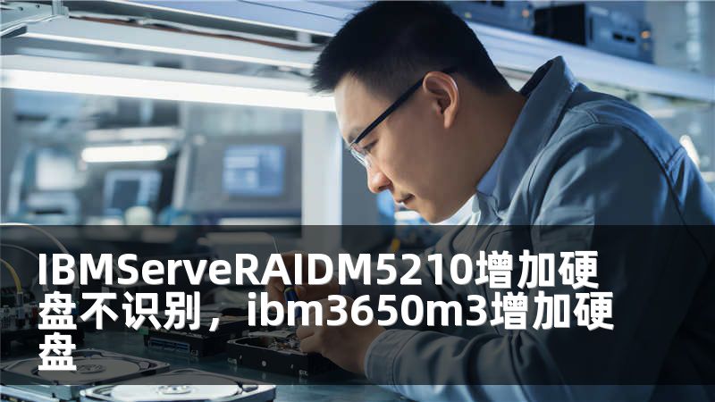 IBMServeRAIDM5210增加硬盘不识别，ibm3650m3增加硬盘