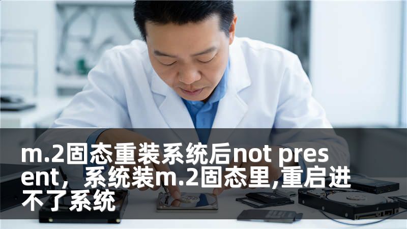 m.2固态重装系统后not present，系统装m.2固态里,重启进不了系统