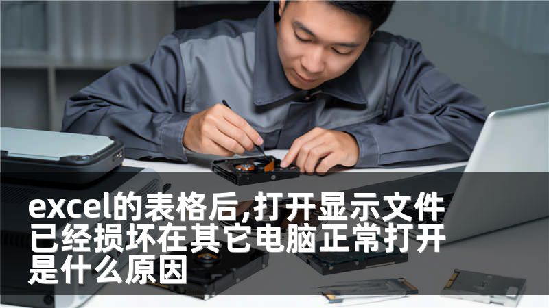excel的表格后,打开显示文件已经损坏在其它电脑正常打开是什么原因