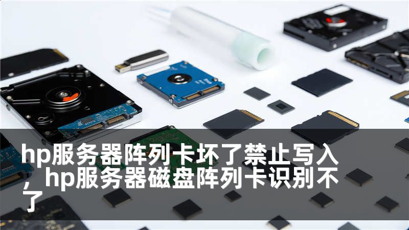 hp服务器阵列卡坏了禁止写入，hp服务器磁盘阵列卡识别不了