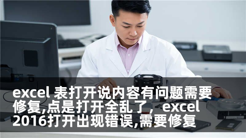 excel 表打开说内容有问题需要修复,点是打开全乱了，excel2016打开出现错误,需要修复