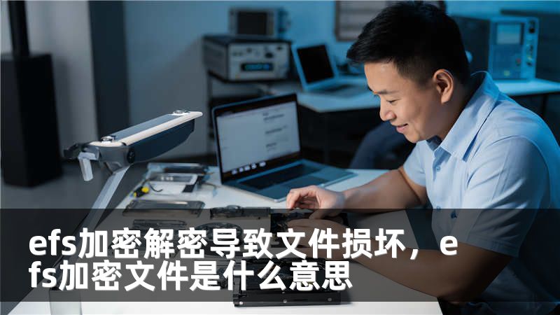 efs加密解密导致文件损坏，efs加密文件是什么意思