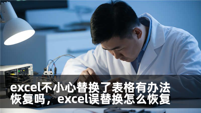 excel不小心替换了表格有办法恢复吗，excel误替换怎么恢复