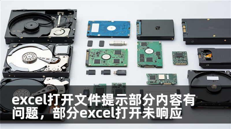 excel打开文件提示部分内容有问题，部分excel打开未响应