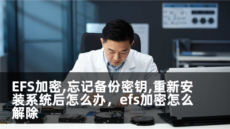 EFS加密,忘记备份密钥,重新安装系统后怎么办，efs加密怎么解除