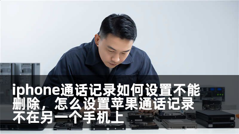 iphone通话记录如何设置不能删除，怎么设置苹果通话记录不在另一个手机上