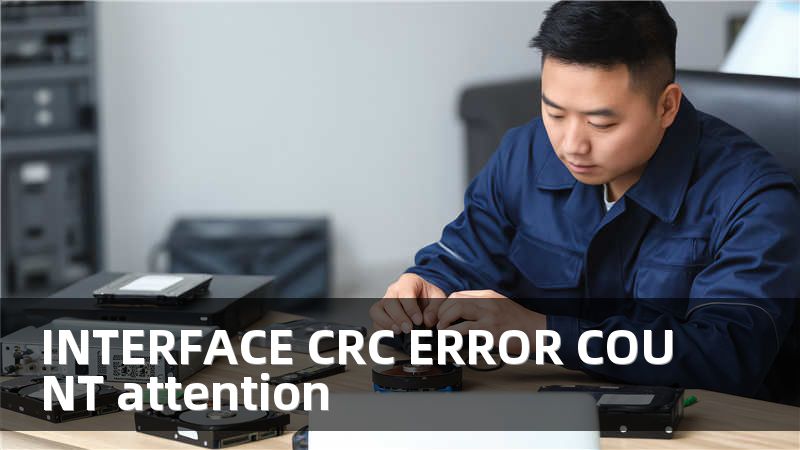 INTERFACE CRC ERROR COUNT attention