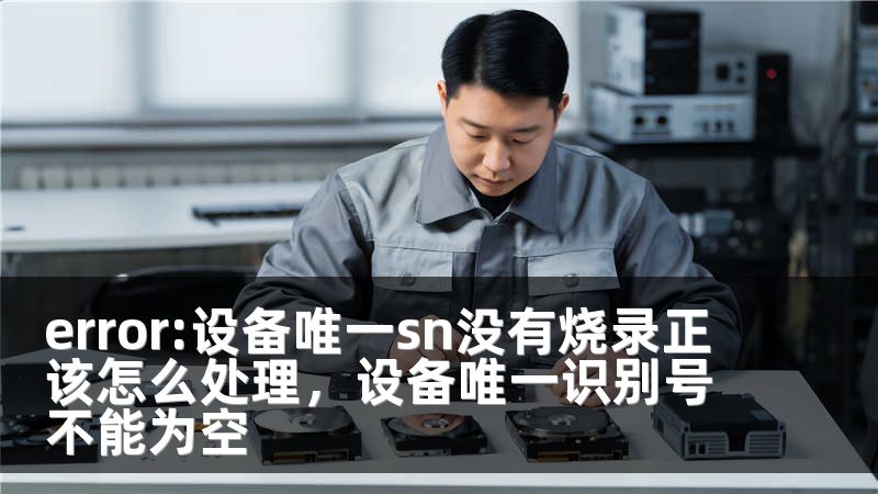 error:设备唯一sn没有烧录正该怎么处理，设备唯一识别号不能为空