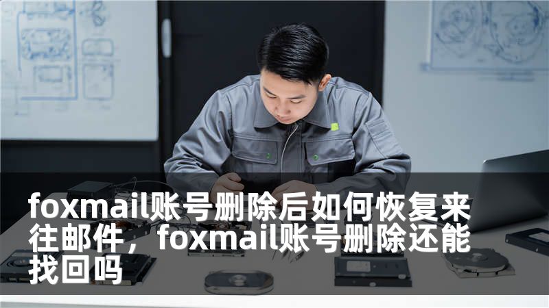 foxmail账号删除后如何恢复来往邮件，foxmail账号删除还能找回吗