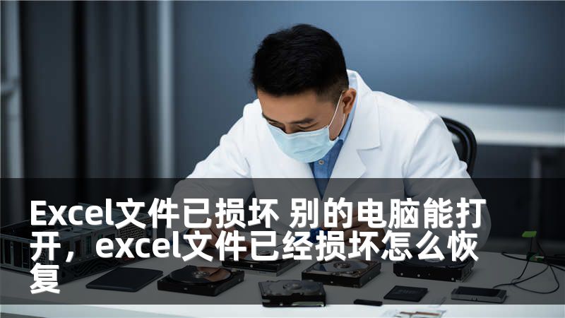 Excel文件已损坏 别的电脑能打开，excel文件已经损坏怎么恢复