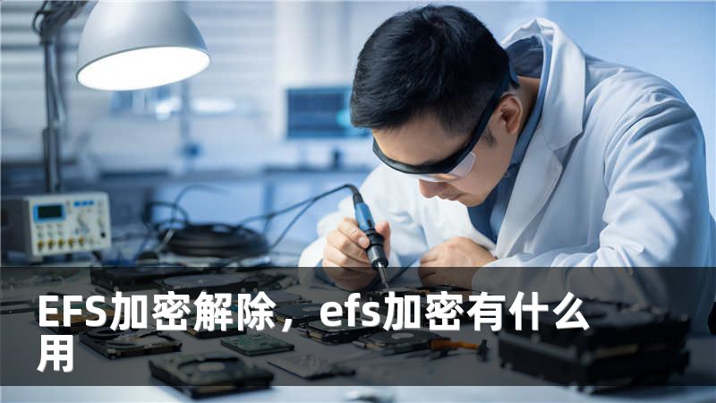 EFS加密解除，efs加密有什么用