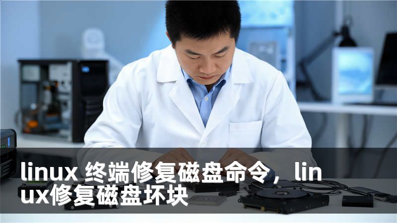 linux 终端修复磁盘命令，linux修复磁盘坏块