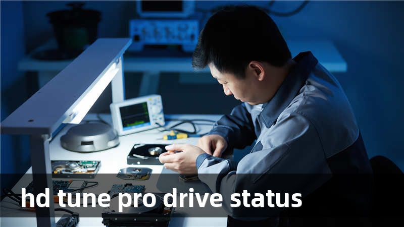 hd tune pro drive status
