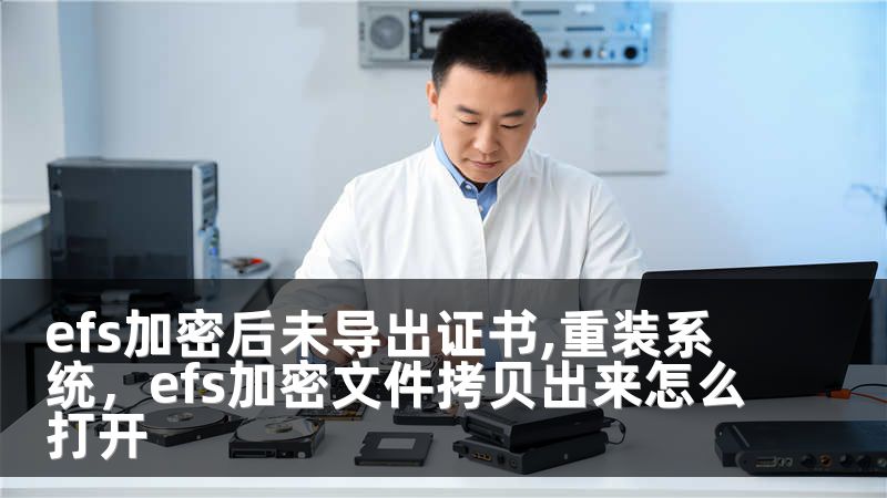 efs加密后未导出证书,重装系统，efs加密文件拷贝出来怎么打开