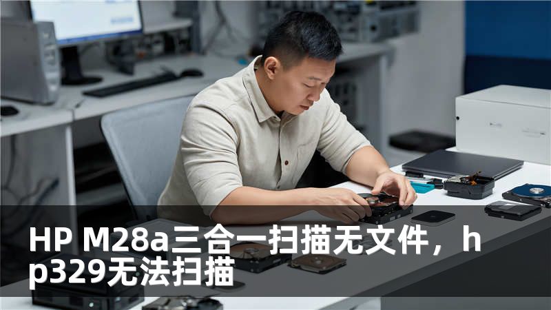 HP M28a三合一扫描无文件，hp329无法扫描