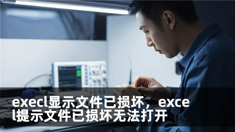 execl显示文件已损坏，excel提示文件已损坏无法打开
