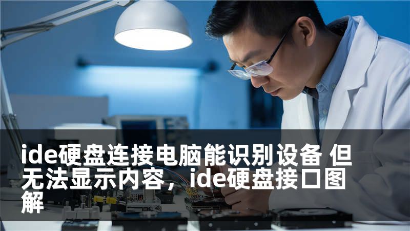ide硬盘连接电脑能识别设备 但无法显示内容，ide硬盘接口图解