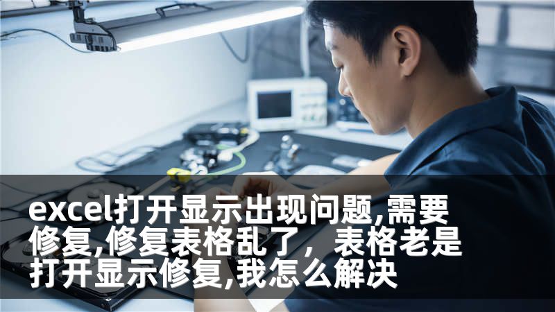 excel打开显示出现问题,需要修复,修复表格乱了，表格老是打开显示修复,我怎么解决