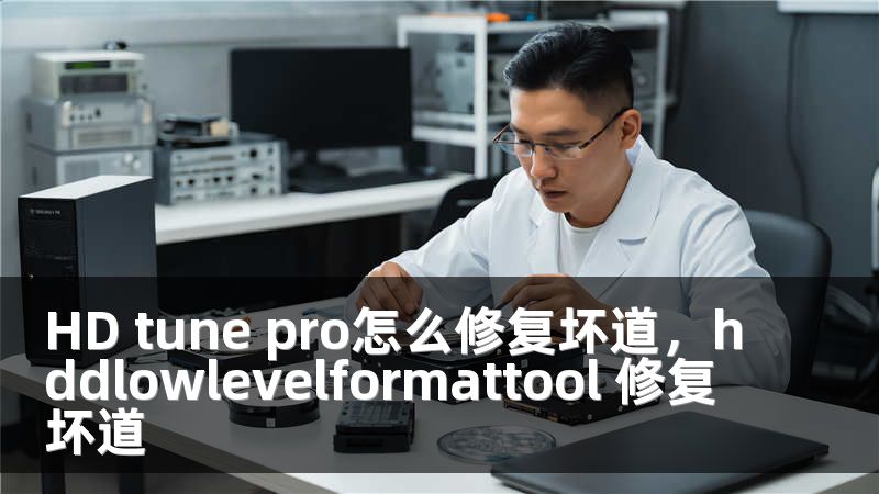 HD tune pro怎么修复坏道，hddlowlevelformattool 修复坏道