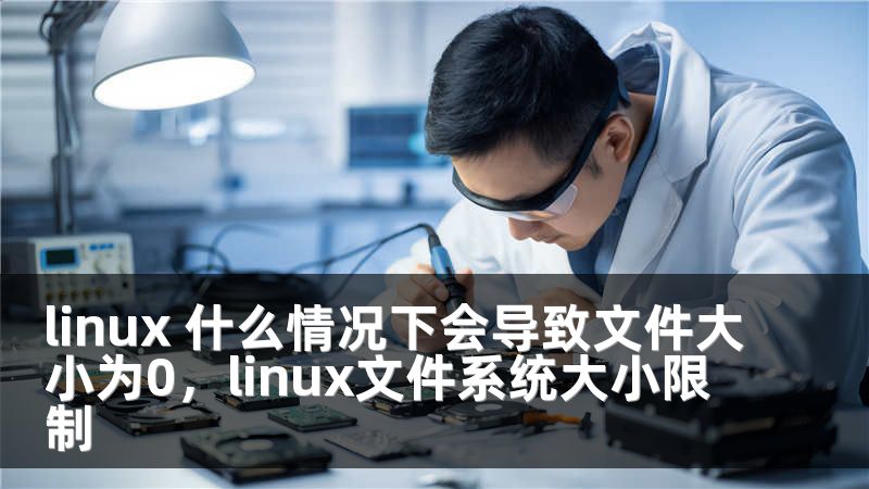 linux 什么情况下会导致文件大小为0，linux文件系统大小限制