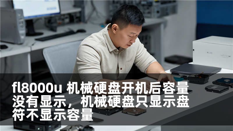 fl8000u 机械硬盘开机后容量没有显示，机械硬盘只显示盘符不显示容量