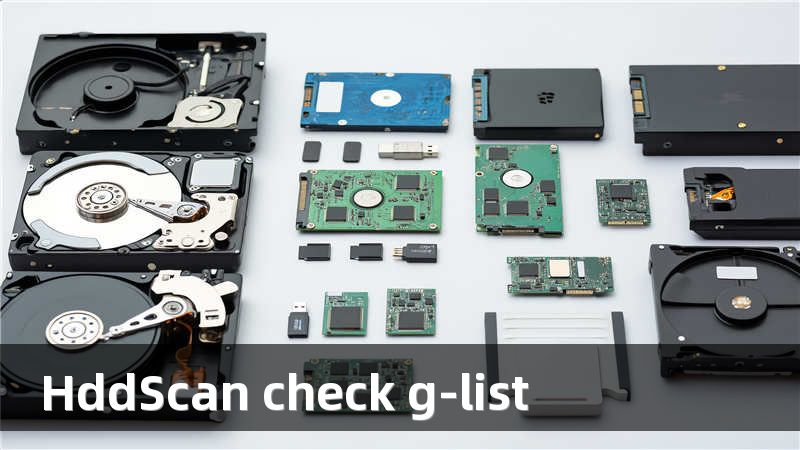HddScan check g-list