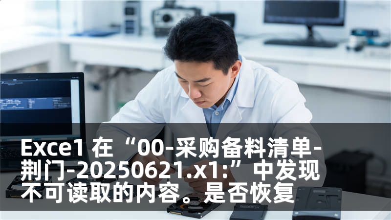 Exce1 在“00-采购备料清单-荆门-20250621.x1:”中发现不可读取的内容。是否恢复