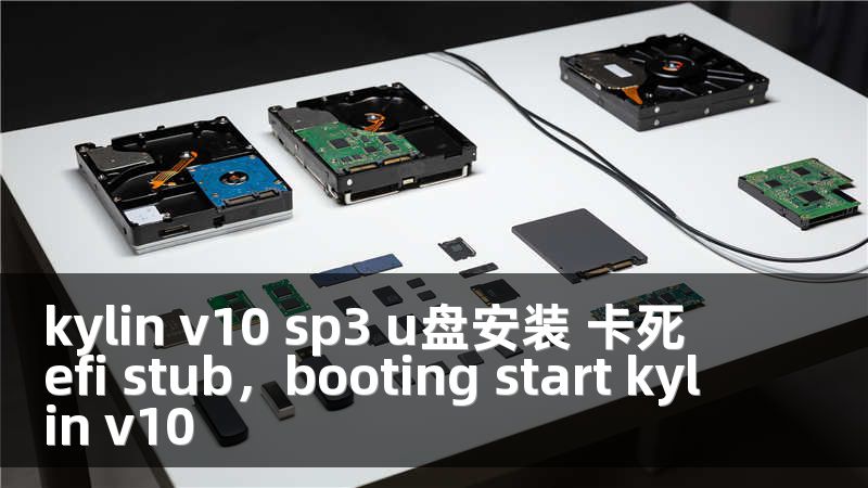 kylin v10 sp3 u盘安装 卡死 efi stub，booting start kylin v10