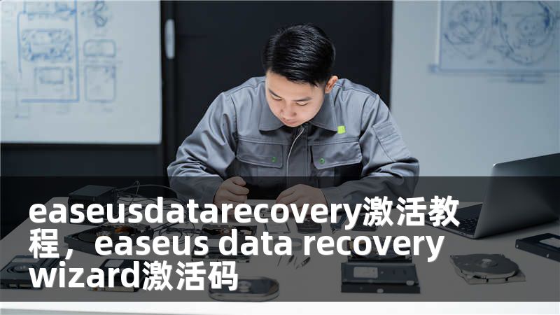 easeusdatarecovery激活教程，easeus data recovery wizard激活码