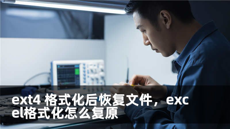 ext4 格式化后恢复文件，excel格式化怎么复原