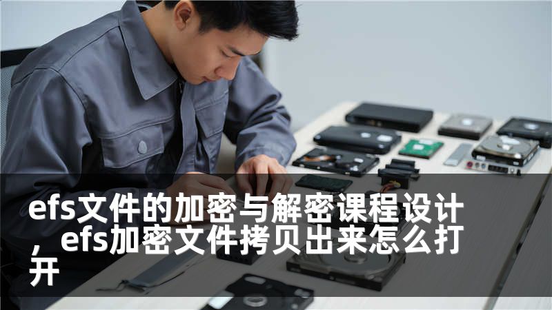 efs文件的加密与解密课程设计，efs加密文件拷贝出来怎么打开