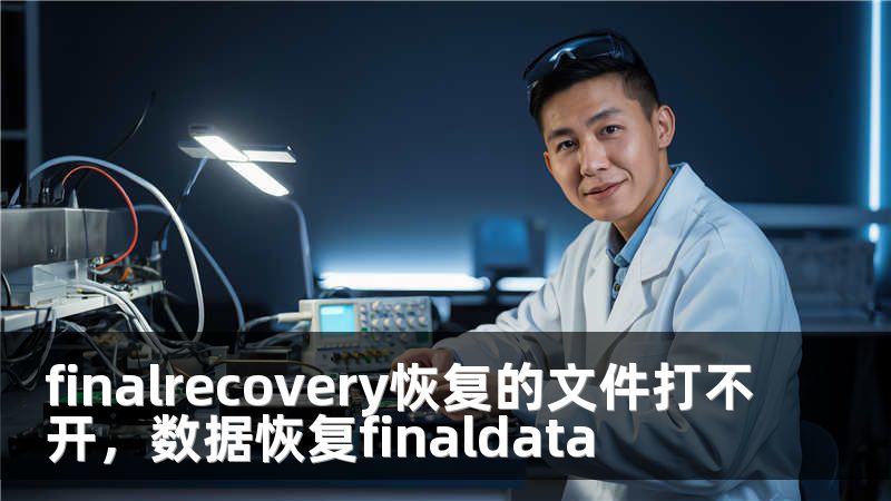 finalrecovery恢复的文件打不开，数据恢复finaldata