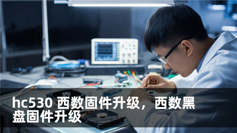 hc530 西数固件升级，西数黑盘固件升级