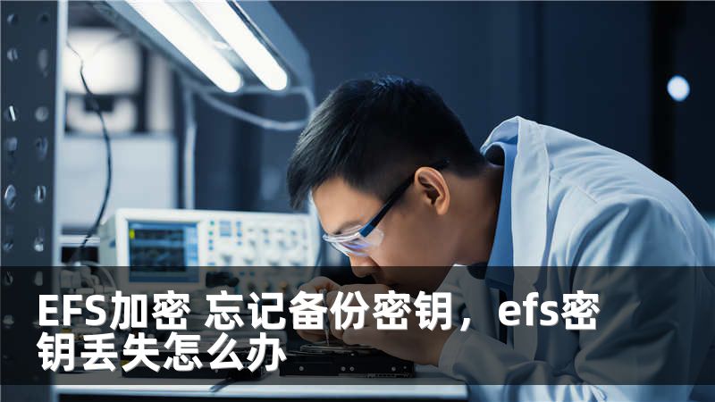 EFS加密 忘记备份密钥，efs密钥丢失怎么办