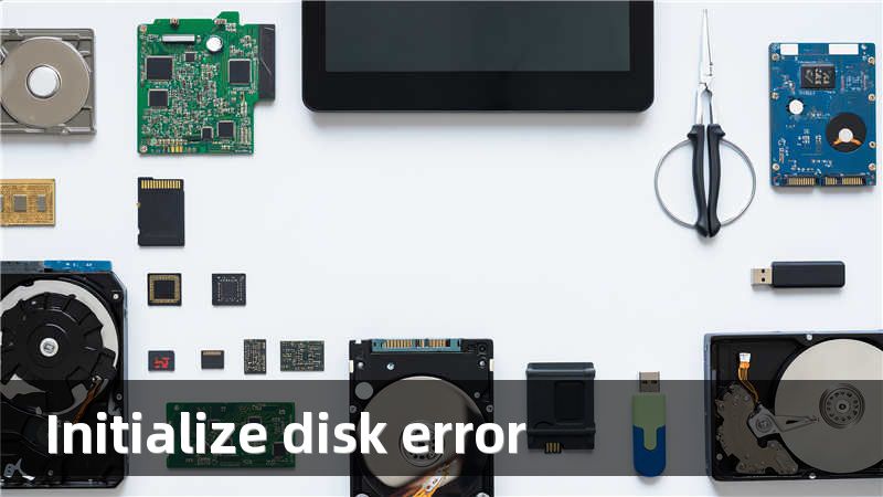 Initialize disk error