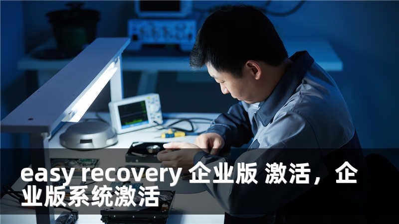 easy recovery 企业版 激活，企业版系统激活