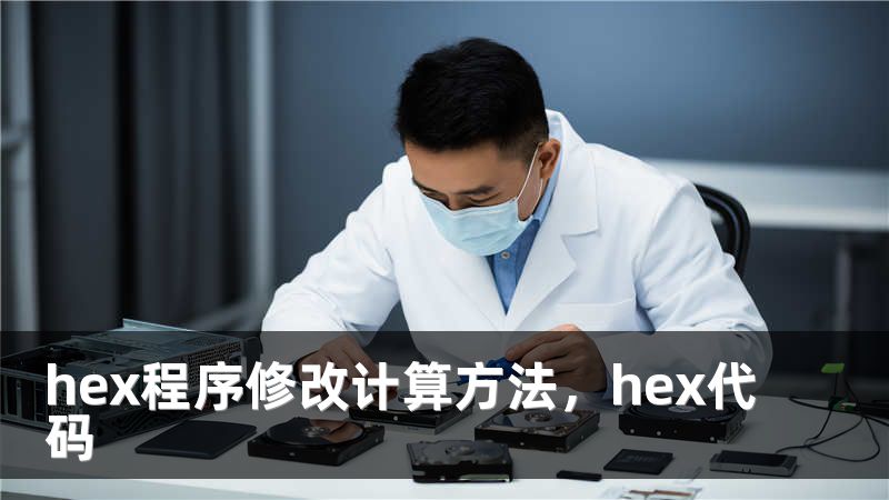 hex程序修改计算方法，hex代码