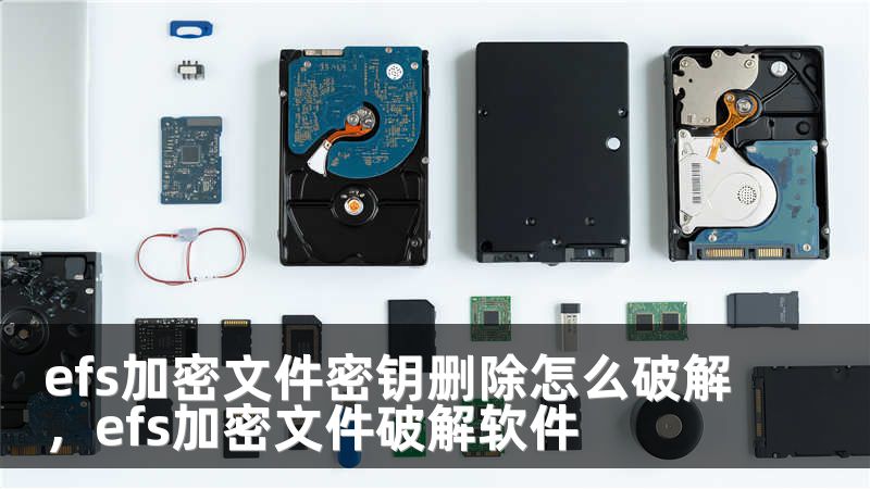 efs加密文件密钥删除怎么破解，efs加密文件破解软件