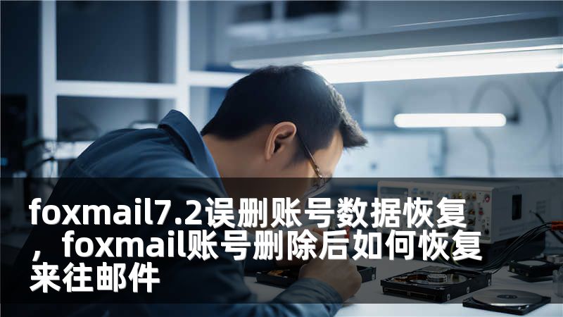 foxmail7.2误删账号数据恢复，foxmail账号删除后如何恢复来往邮件