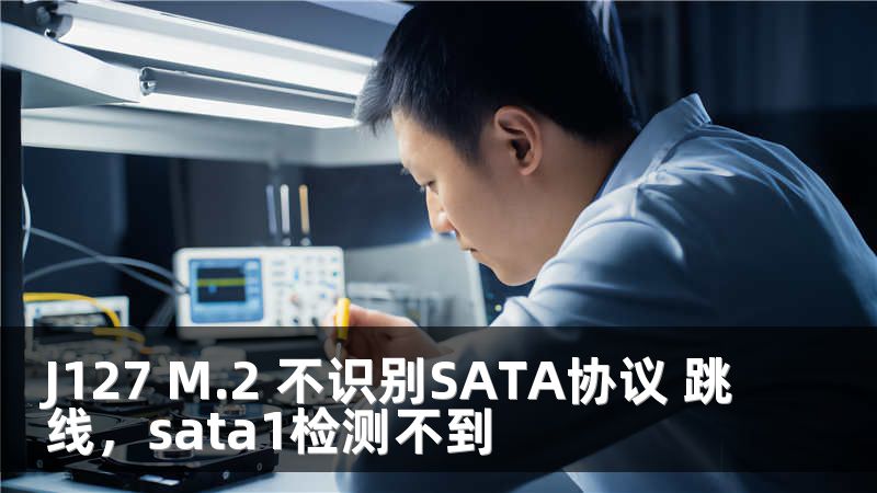 J127 M.2 不识别SATA协议 跳线，sata1检测不到